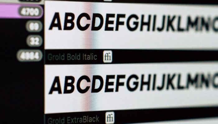Font Choosing